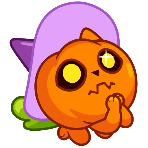 🥹 Эмодзи «Cat Pumpkin» для Telegram