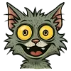 😸 Эмодзи «😘 Набор эмоджи с котом Риком» для Telegram
