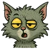 😲 Эмодзи «😘 Набор эмоджи с котом Риком» для Telegram