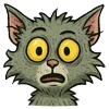 😯 Эмодзи «😘 Набор эмоджи с котом Риком» для Telegram