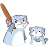 😡 Эмодзи «😏 Кот Урка» для Telegram
