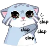 👏 Эмодзи «😏 Кот Урка» для Telegram