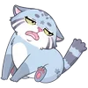 😩 Эмодзи «😏 Кот Урка» для Telegram