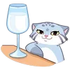 🥂 Эмодзи «😏 Кот Урка» для Telegram