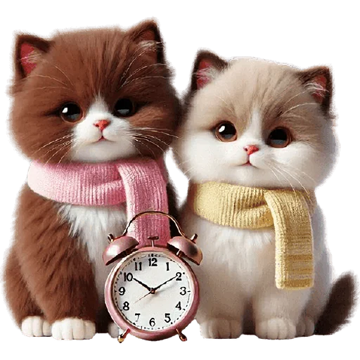 ⏱ Стикер «Кошачья любовь» для Telegram