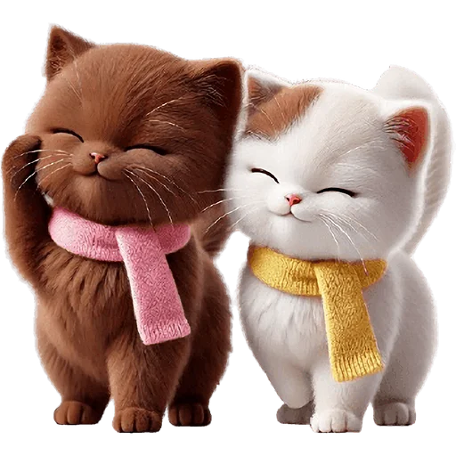 ☺️ Стикер «Кошачья любовь» для Telegram