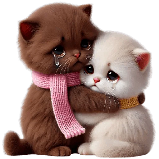 😩 Стикер «Кошачья любовь» для Telegram