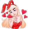 ❤ Эмодзи «Каталина» для Telegram