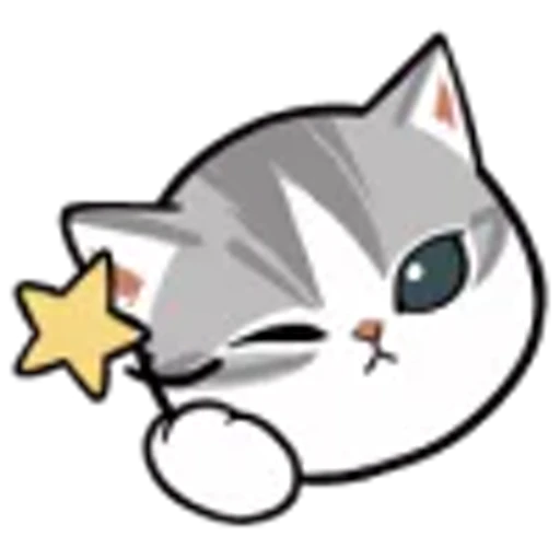 🤩 Эмодзи «⠀ ⠀⠀ ⠀ ⠀ ⠀Cats» для Telegram