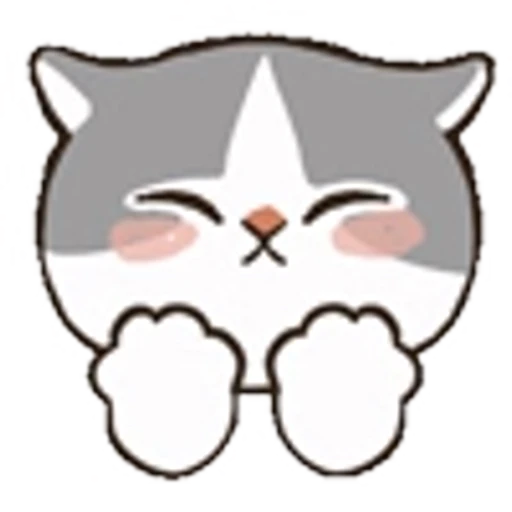 🤩 Эмодзи «⠀ ⠀⠀ ⠀ ⠀ ⠀Cats» для Telegram