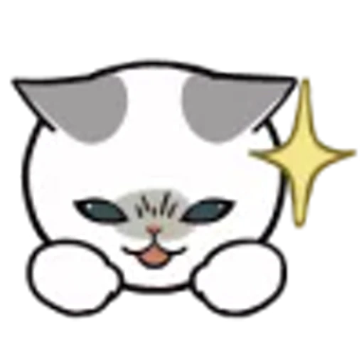 🤩 Эмодзи «⠀ ⠀⠀ ⠀ ⠀ ⠀Cats» для Telegram