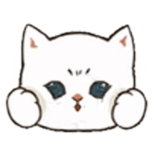 🤩 Эмодзи «⠀ ⠀⠀ ⠀ ⠀ ⠀Cats» для Telegram
