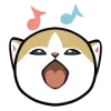🤩 Эмодзи «⠀ ⠀⠀ ⠀ ⠀ ⠀Cats» для Telegram