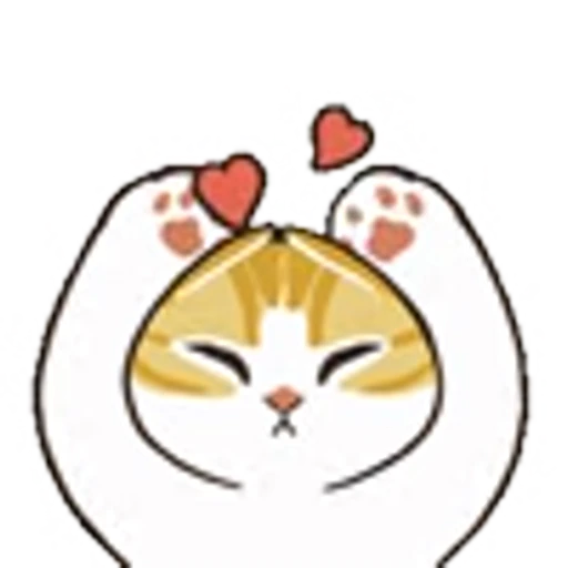 🤩 Эмодзи «⠀ ⠀⠀ ⠀ ⠀ ⠀Cats» для Telegram
