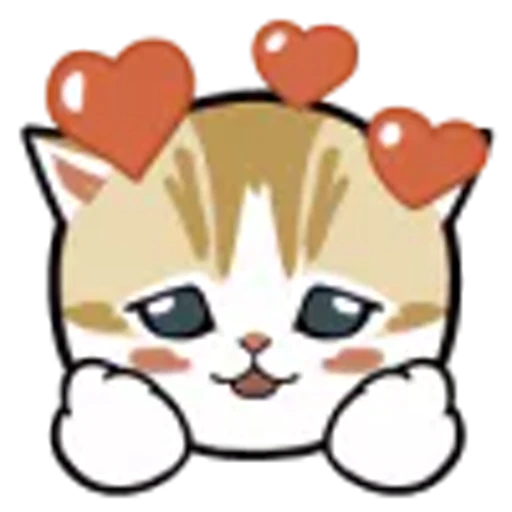🤩 Эмодзи «⠀ ⠀⠀ ⠀ ⠀ ⠀Cats» для Telegram