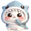 🤩 Эмодзи «Акулята» для Telegram