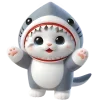 🤩 Эмодзи «Акулята» для Telegram