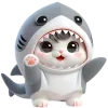 🤩 Эмодзи «Акулята» для Telegram