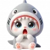 🤩 Эмодзи «Акулята» для Telegram