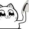 🐱 Эмодзи «Catting Cat» для Telegram