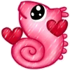 🥰 Эмодзи «🥰 Chameleon - хамелеон и иконки» для Telegram