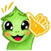 👍 Эмодзи «🥰 Chameleon - хамелеон и иконки» для Telegram