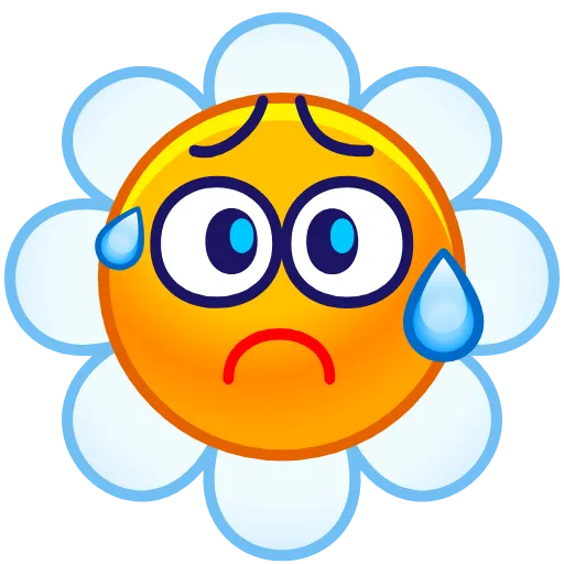😥 Эмодзи «Chamomile Emoji» для Telegram