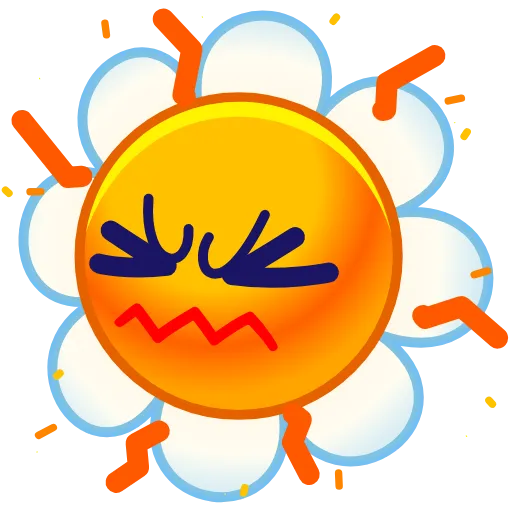 😖 Эмодзи «Chamomile Emoji» для Telegram