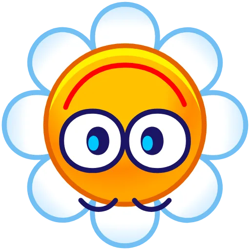 🙃 Эмодзи «Chamomile Emoji» для Telegram