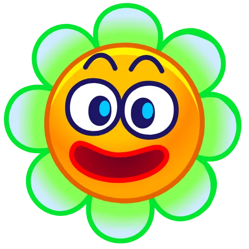 👍 Эмодзи «Chamomile Emoji» для Telegram