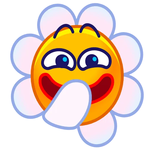 🤭 Эмодзи «Chamomile Emoji» для Telegram