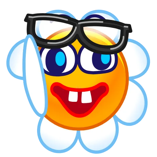🤓 Эмодзи «Chamomile Emoji» для Telegram