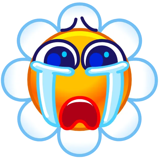 😭 Эмодзи «Chamomile Emoji» для Telegram