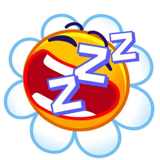 😴 Эмодзи «Chamomile Emoji» для Telegram