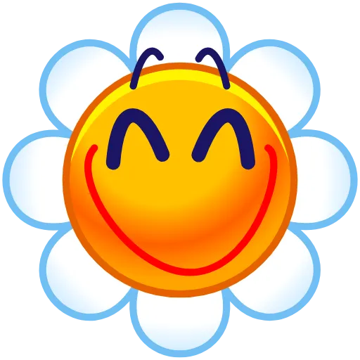 Эмодзи Chamomile Emoji для Telegram — скачать