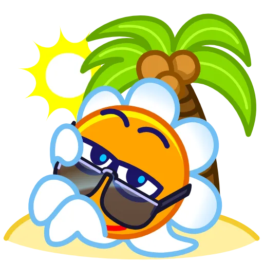 🌴 Эмодзи «Chamomile Emoji» для Telegram