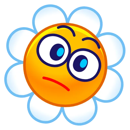 ⛔️ Эмодзи «Chamomile Emoji» для Telegram
