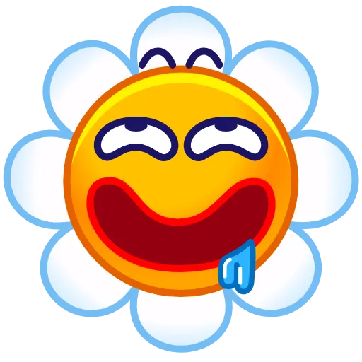 🤤 Эмодзи «Chamomile Emoji» для Telegram