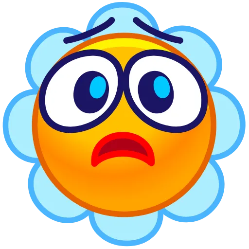 😔 Эмодзи «Chamomile Emoji» для Telegram