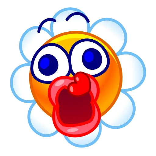 😘 Эмодзи «Chamomile Emoji» для Telegram