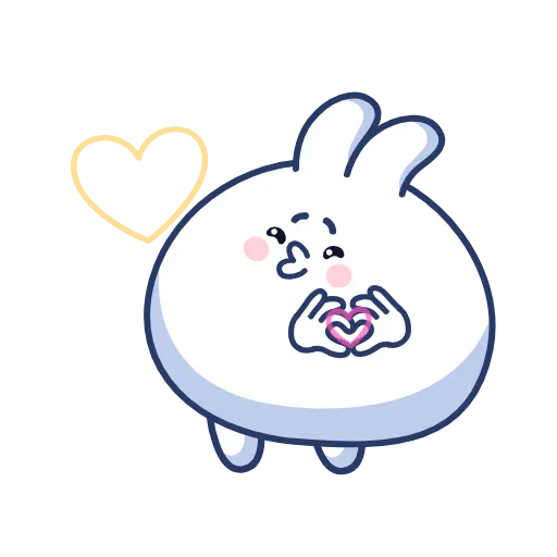 🫶 Стикер «Chappy Bunny» для Telegram