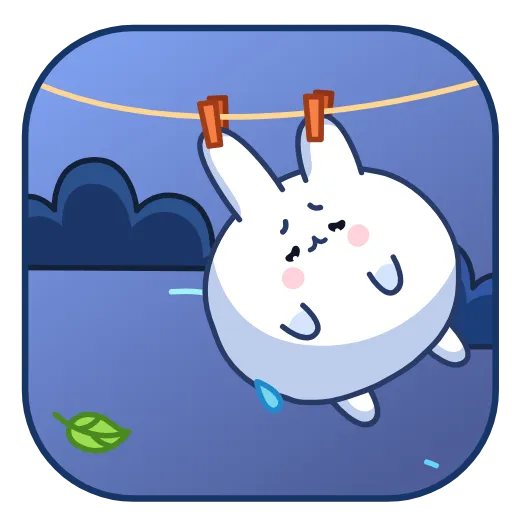 😢 Стикер «Chappy Bunny» для Telegram