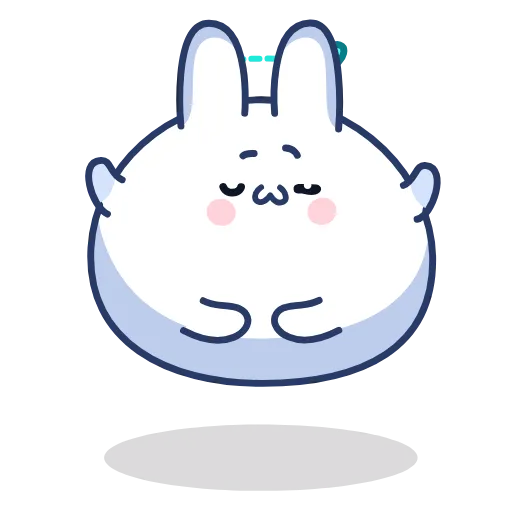 🧘 Стикер «Chappy Bunny» для Telegram