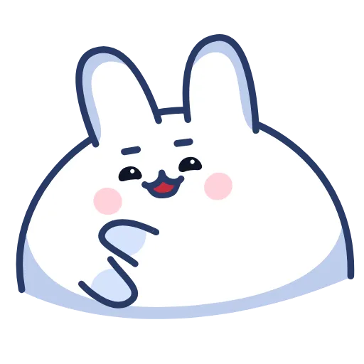🤐 Стикер «Chappy Bunny» для Telegram
