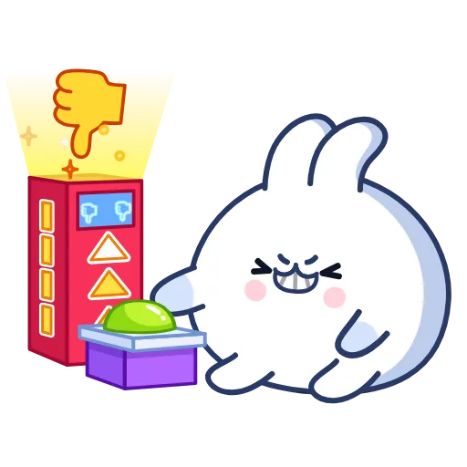 👎 Стикер «Chappy Bunny» для Telegram
