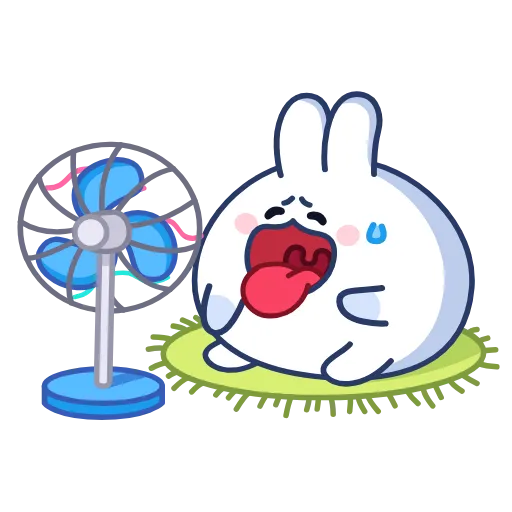 🥵 Стикер «Chappy Bunny» для Telegram