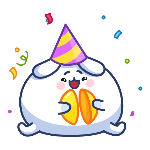 🥳 Эмодзи «Chappy Bunny» для Telegram