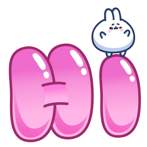 👋 Эмодзи «Chappy Bunny» для Telegram