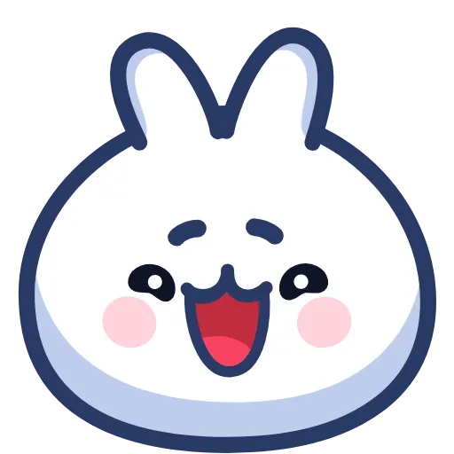 😉 Эмодзи «Chappy Bunny» для Telegram
