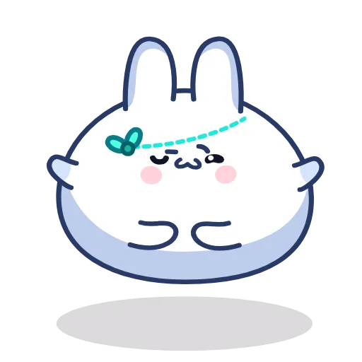 🧘 Эмодзи «Chappy Bunny» для Telegram